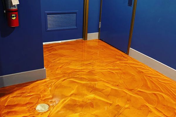 Metallic Flooring